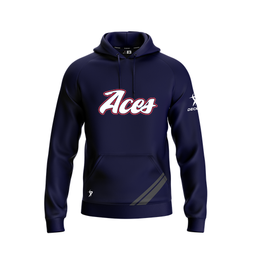 [FOLHSMNV-YXS-LOGO2] Decker Summit Hoodie (Youth XS, Navy, Logo 2)