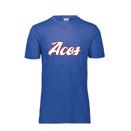 [FTSCUBNV-AS-LOGO2] Decker Men's Tri-Blend T-Shirt - Short Sleeve (Adult S, Navy, Logo 2)