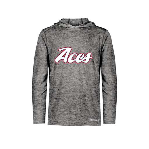 [FOLHCGBK-YS-LOGO2] Decker Youth Charge Hoodie (Youth S, Black, Logo 2)