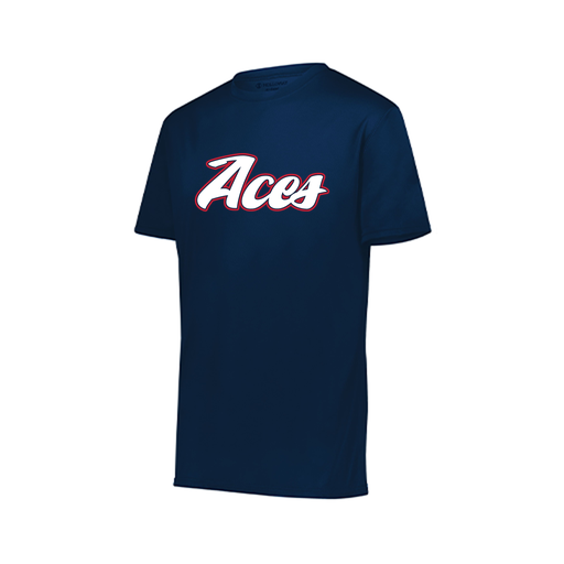 [222818.065.S-LOGO2] Men's Movement Dri Fit Shirt (Adult S, Navy, Logo 2)