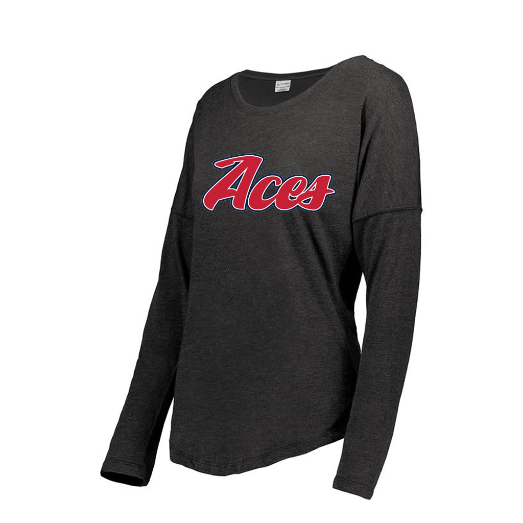 Decker Women's Tri-Blend T-Shirt - Long Sleeve